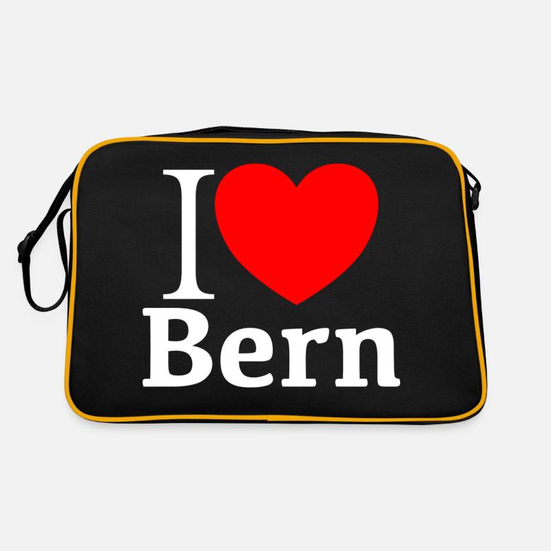 j’aime Berne Sac Retro