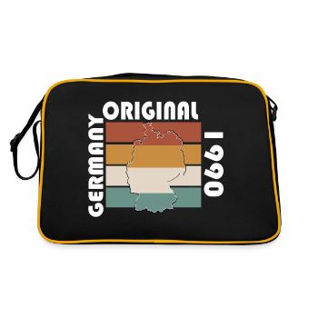 Germany Original - Sac Retro - noir/or - Dos