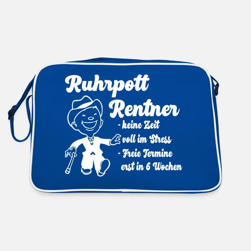 Ruhrpott Rentner Retro Tasche