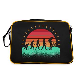 Fahrrad Evolution BMX - Retro Tasche - Schwarz/Gold - Hinten