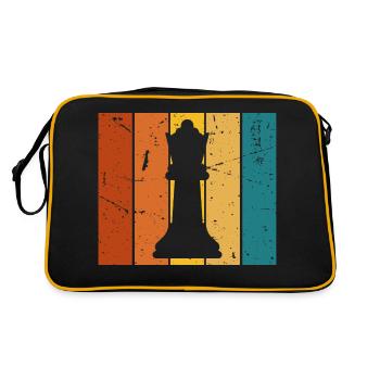Vintage gift chess game - Retro Bag - black/gold - Back