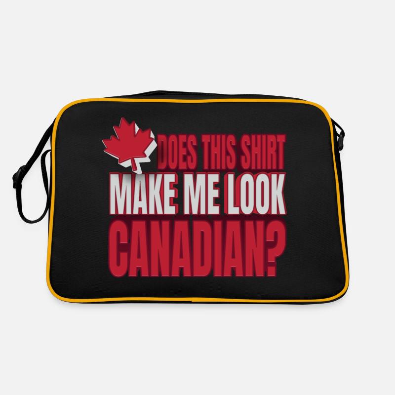 Canada Does This Make Me Look Canadian Retro Tasche
