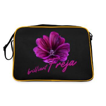 Freja Birthday Freja - Retro Bag - black/gold - Back