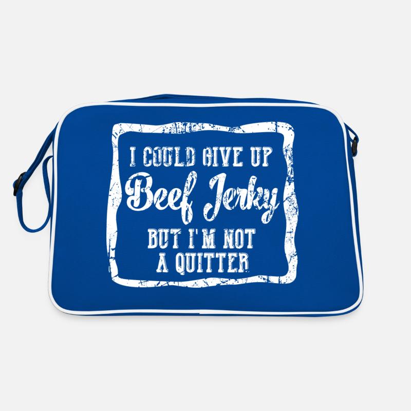 Je pourrais abandonner le bœuf séché, mais je ne suis pas un Sac Retro