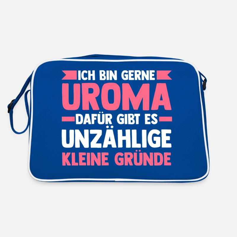Urgroßmutter Uroma Retro Tasche