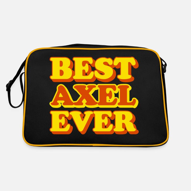 Axel First name Funny gift Retro Bag