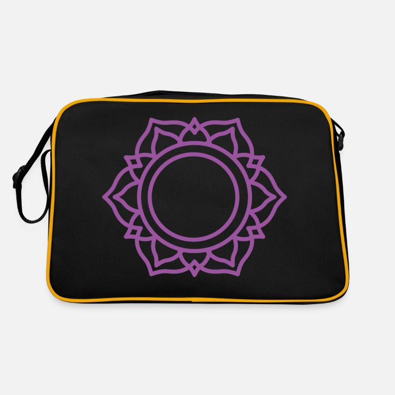 FRIEDEN-HARMONIE | 7. Sahasrara Chakra oder Krone Retro Tasche