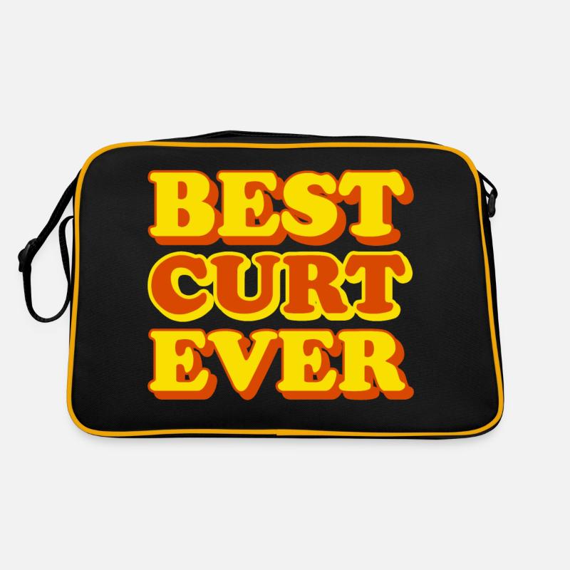 Curt Vorname lustiges Geschenk Retro Tasche