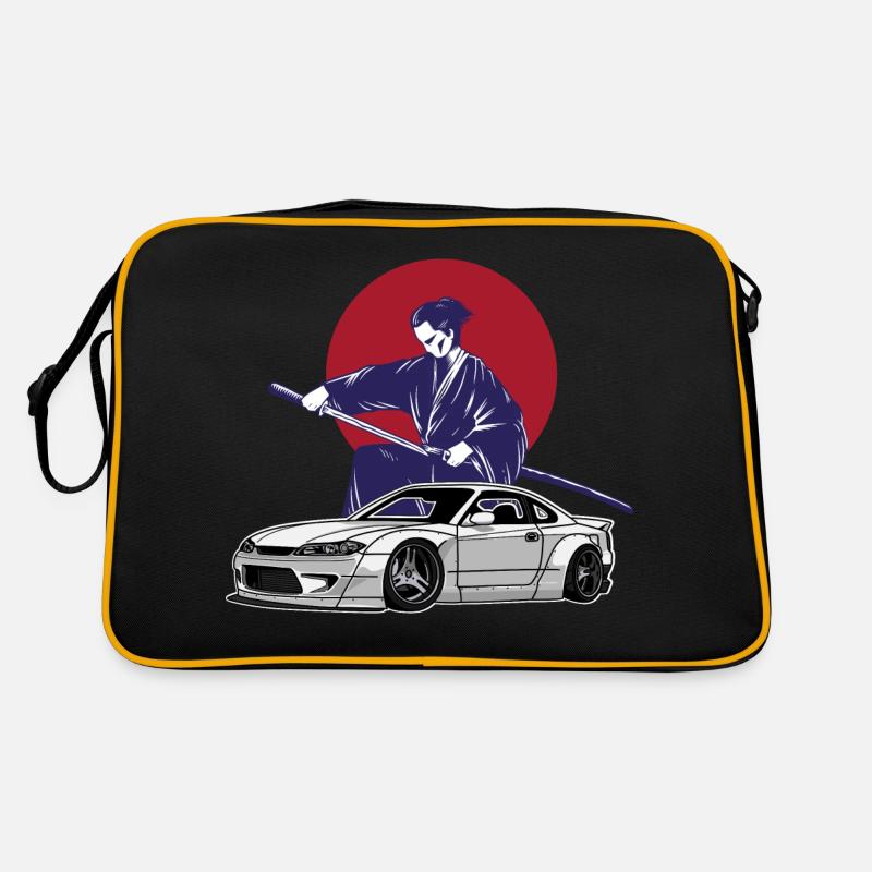 S15 Silvia Sonne Drift Königin JDM Samurai Retro Tasche