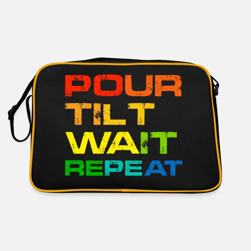 Verser, Incliner, Attendre, Répéter Sac Retro