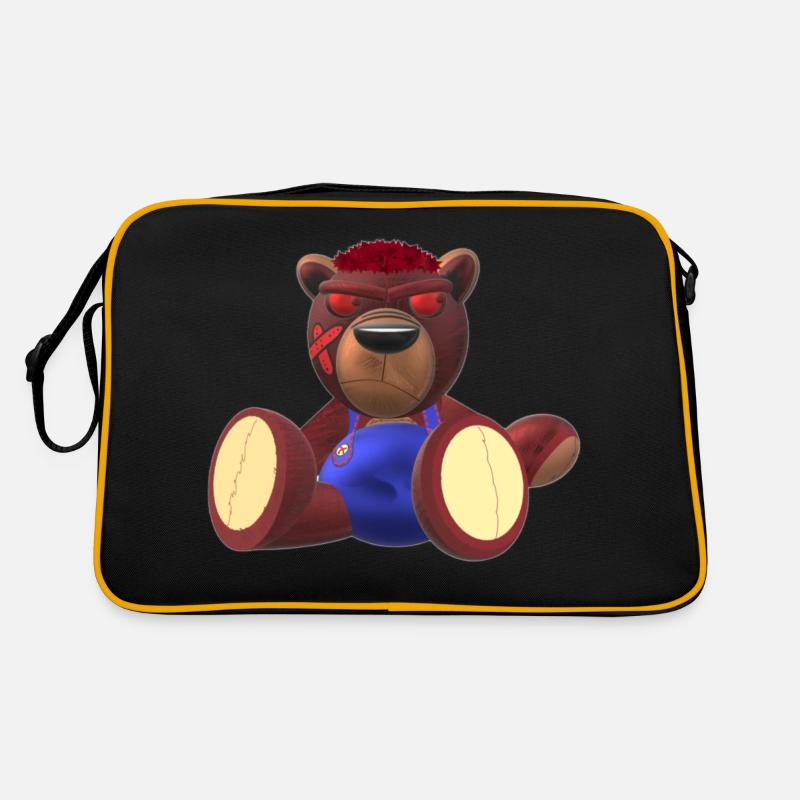Creepy Teddy Naturel Sac Retro