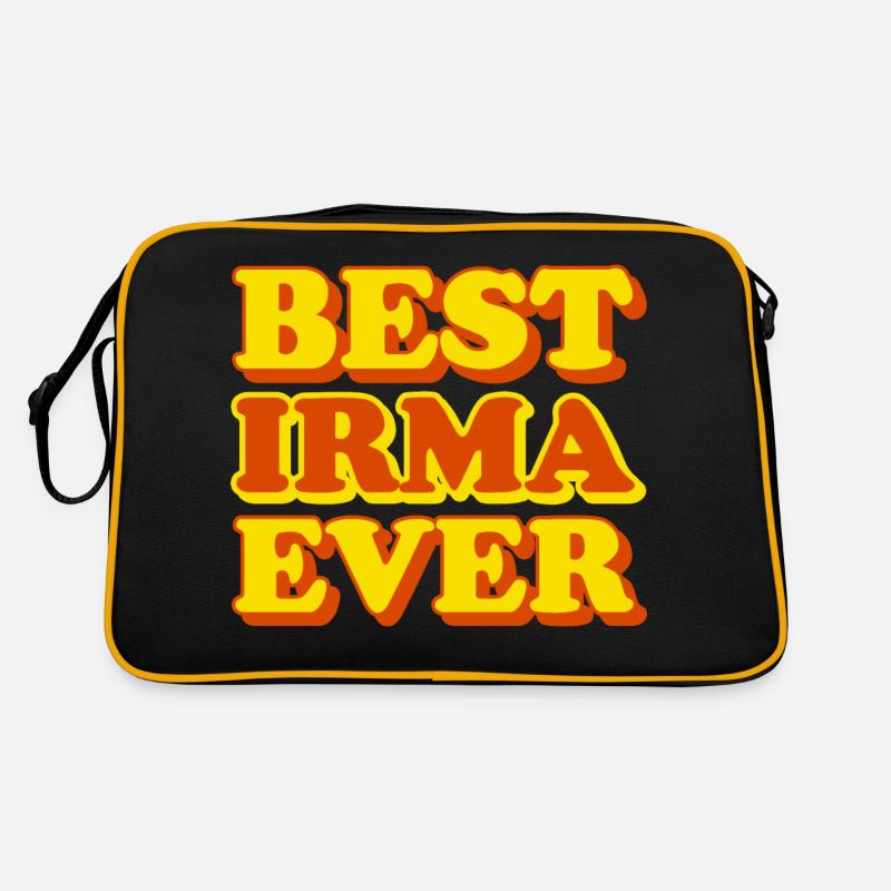 Irma First Name Funny Gift Retro Bag