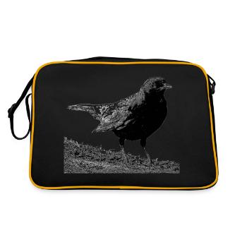 Merle, A730357 - Sac Retro - noir/or - Dos
