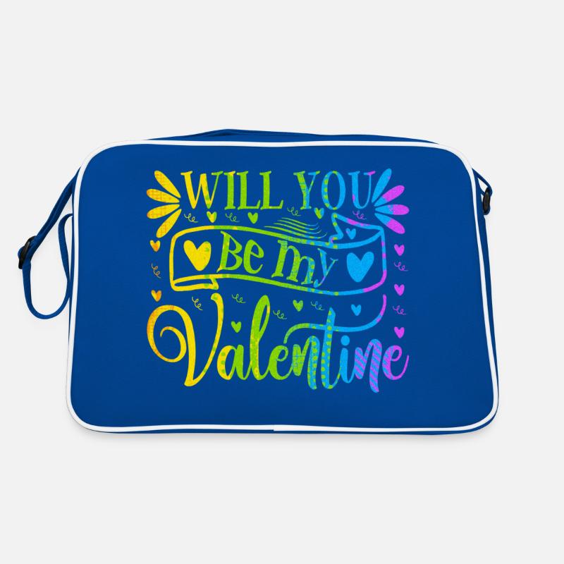 Aimez-moi la Saint-Valentin Joyeux Valentin Saint-Valentin Sac Retro