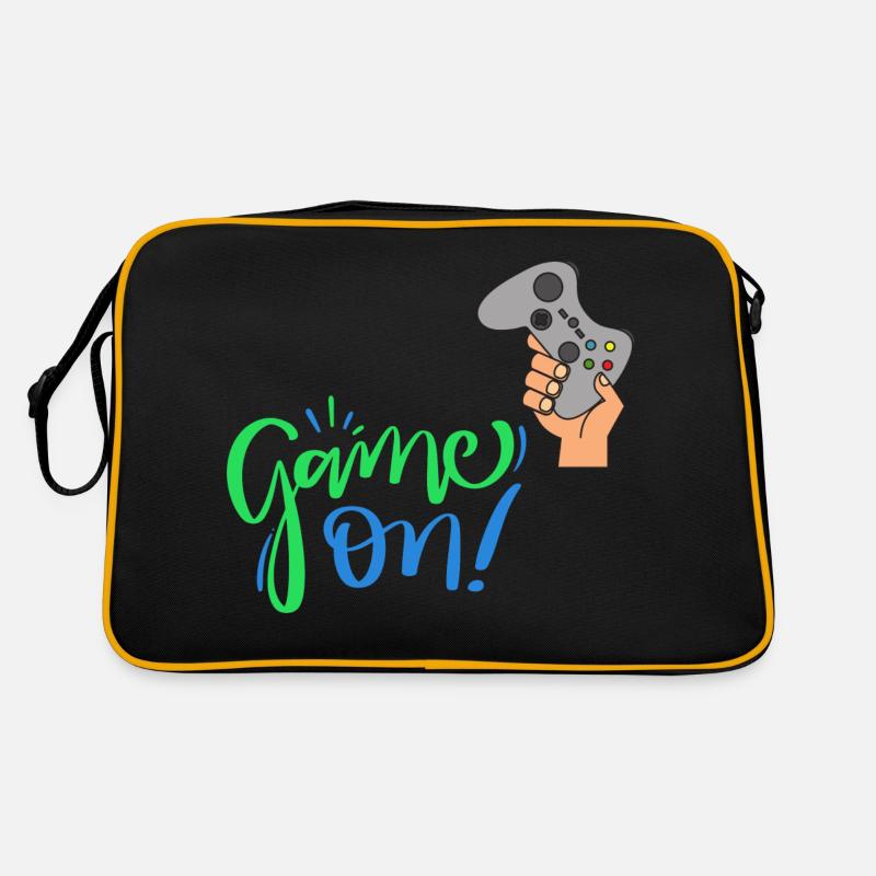 Game On - Ich bin ein Gamer! Retro Tasche