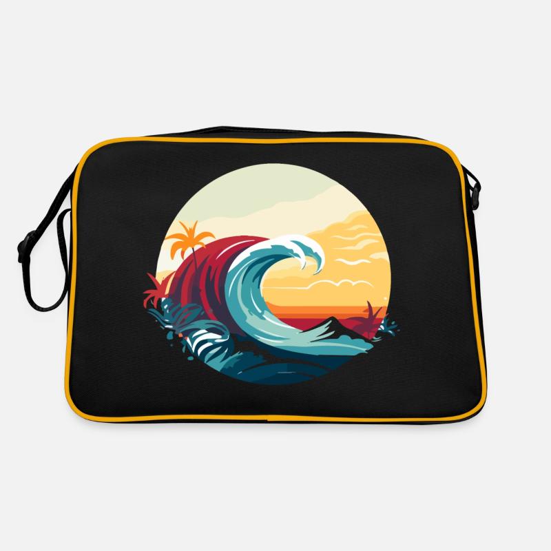 Surf Wave Retro Bag