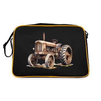 There are also collector's items for tractors - Retro Bag - black/gold - Back