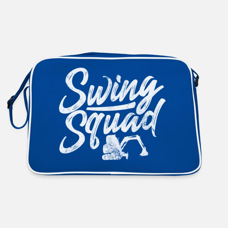 Swing squad Excavator Retro Tasche