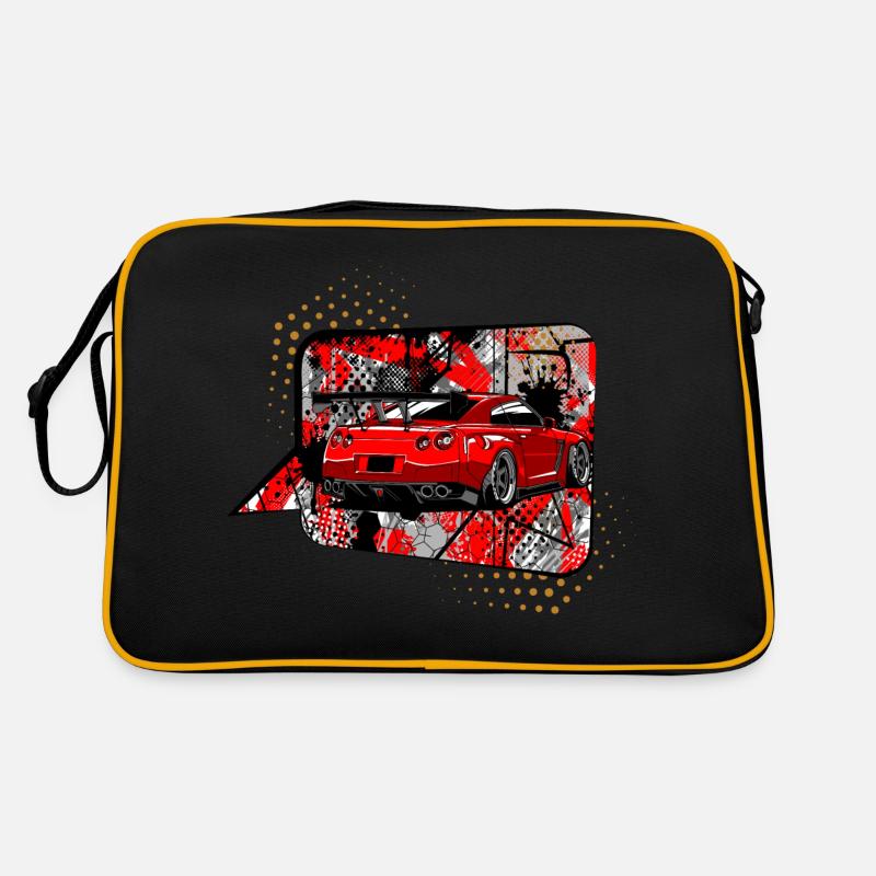 Gtr rot Retro Tasche