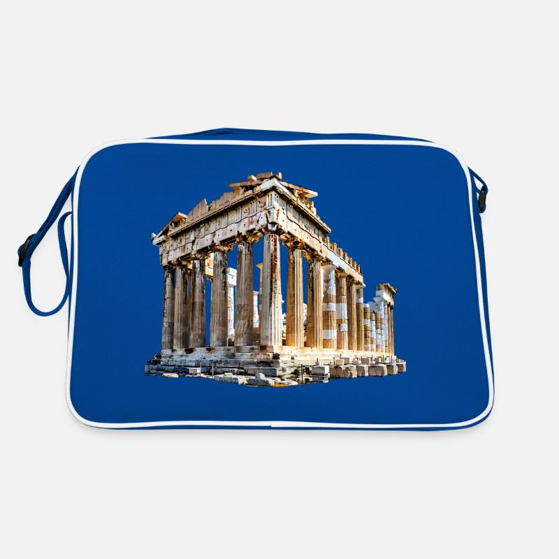Landmarks from Greece Retro Bag