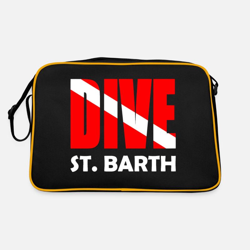 Plongée St. Barth Karibik Caraïbes Antilles Sac Retro