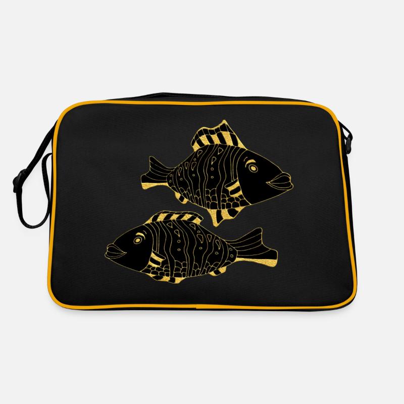 Fische Retro Tasche