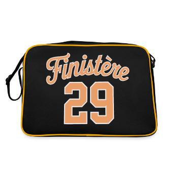 Finistère 29 - Sac Retro - noir/or - Dos