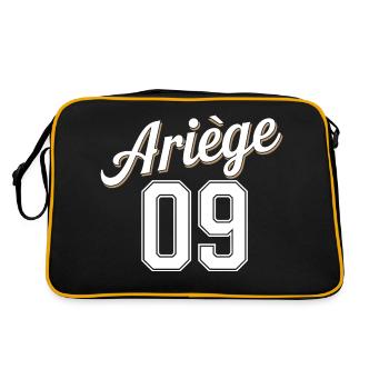 Ariège 09 - Sac Retro - noir/or - Dos