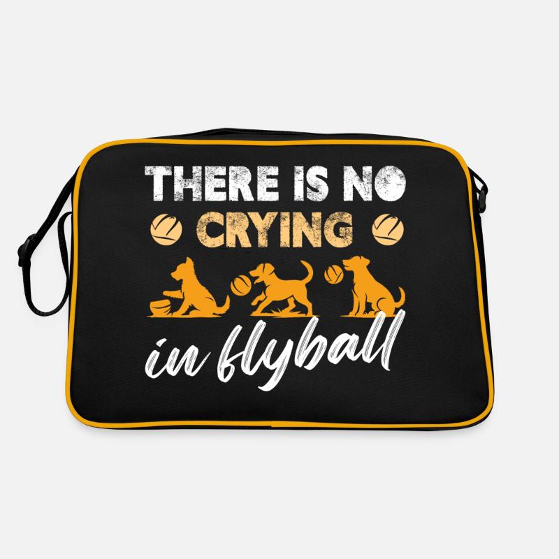 il n’y a pas de pleurs au flyball Conception d’un flyball Sac Retro