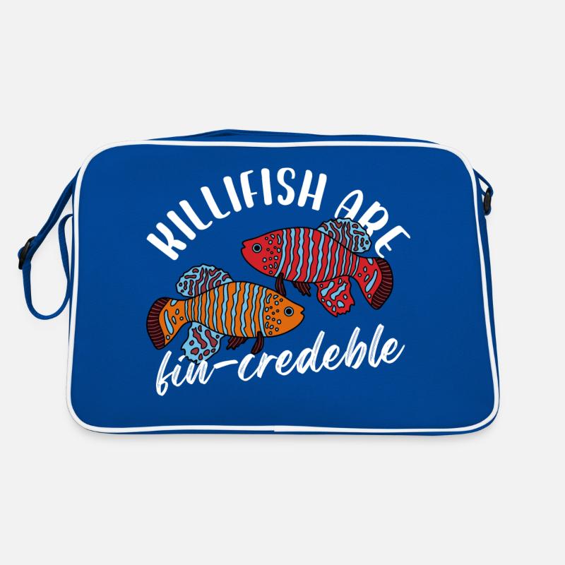 Killifish Are Fin-Credible Aquascaper Exotic Fish Retro Tasche