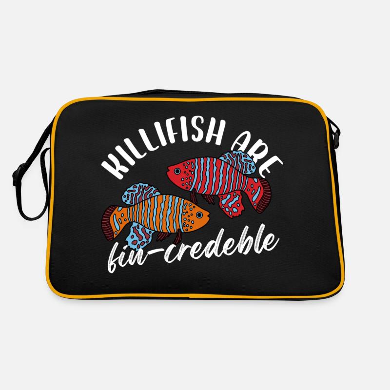 Killifish Are Fin-Credible Aquascaper Exotic Fish Retro Tasche