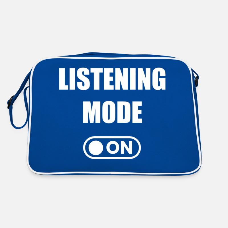 MODE D’ÉCOUTE ACTIVÉ Sac Retro