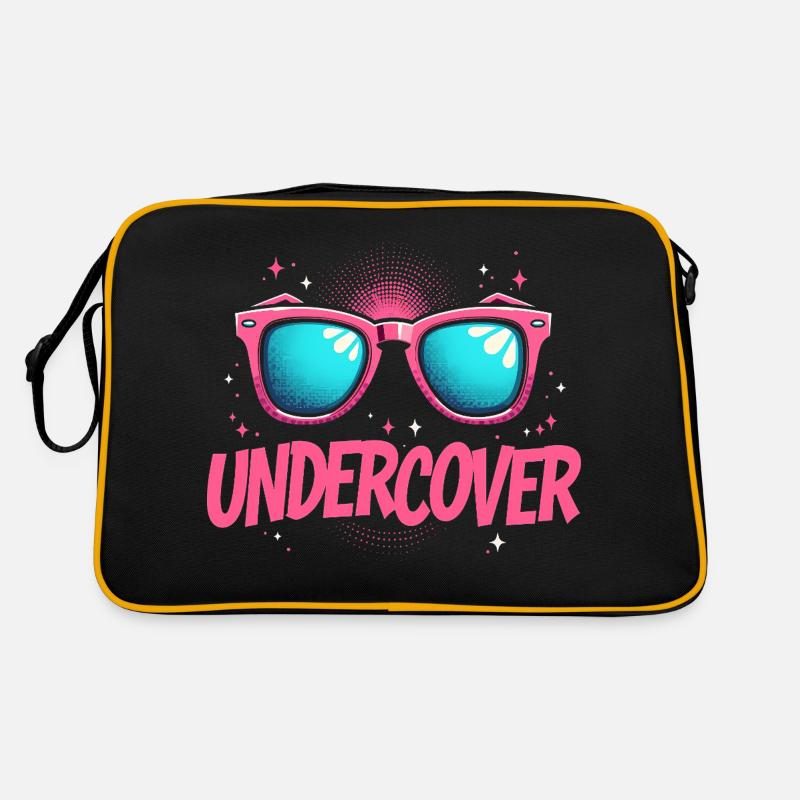 Undercover Speech - Sonnenbrille Design Retro Tasche