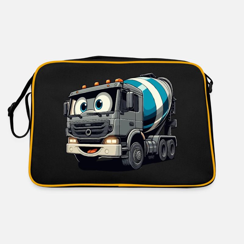 Cement Mixer Junior Retro Bag