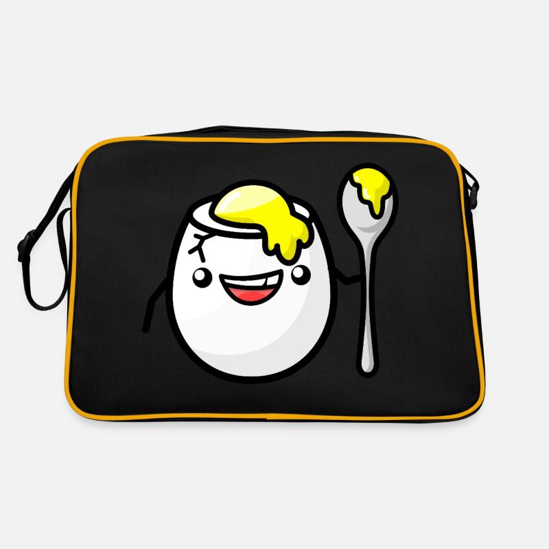 Breakfast egg while doing your hair Retro Bag