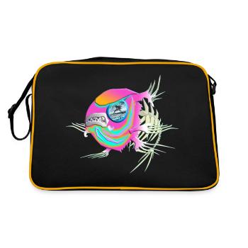 Eastcoastspreat - Retro Bag - black/gold - Back