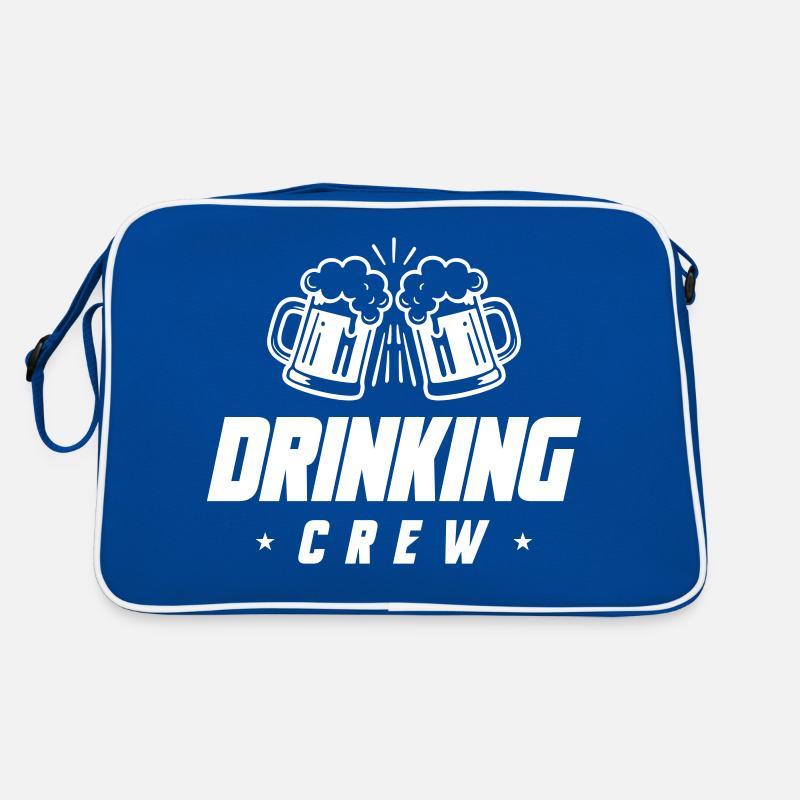 Drinking Crew Bier Retro Tasche