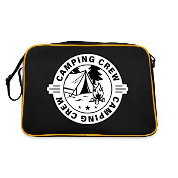 Tentes de camping - Sac Retro - noir/or - Dos