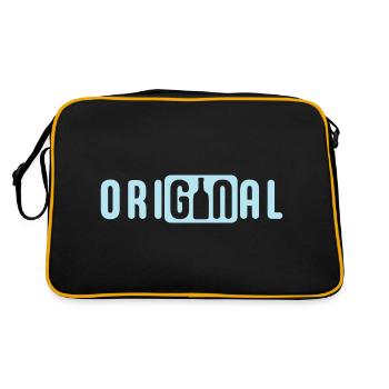 Original Gin - Retro Bag - black/gold - Back