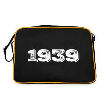 Cadeau d’anniversaire 1939 - 1939 - Sac Retro - noir/or - Dos