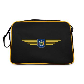 T-shirt de supporter de New York – Parfait pour les fans ! - Sac Retro - noir/or - Dos