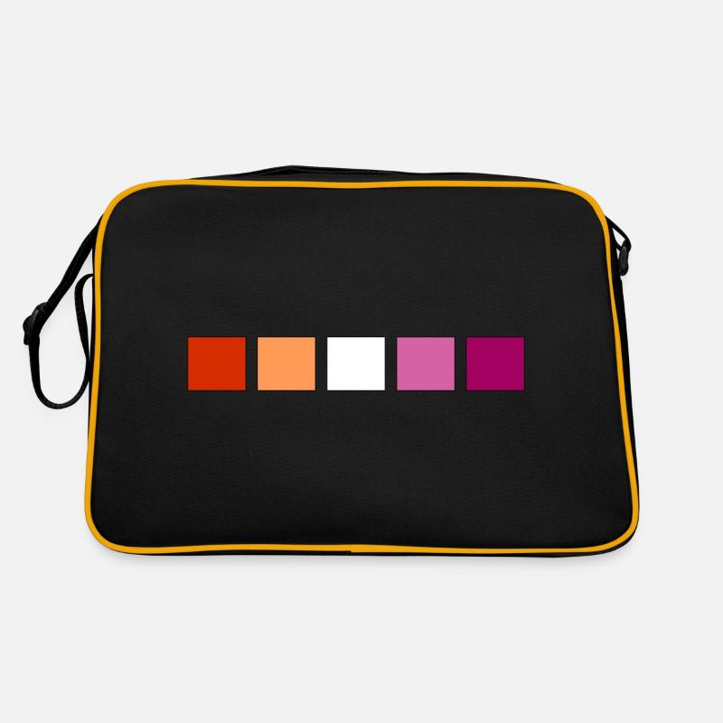 Subtle Lesbian Pride Retro Bag