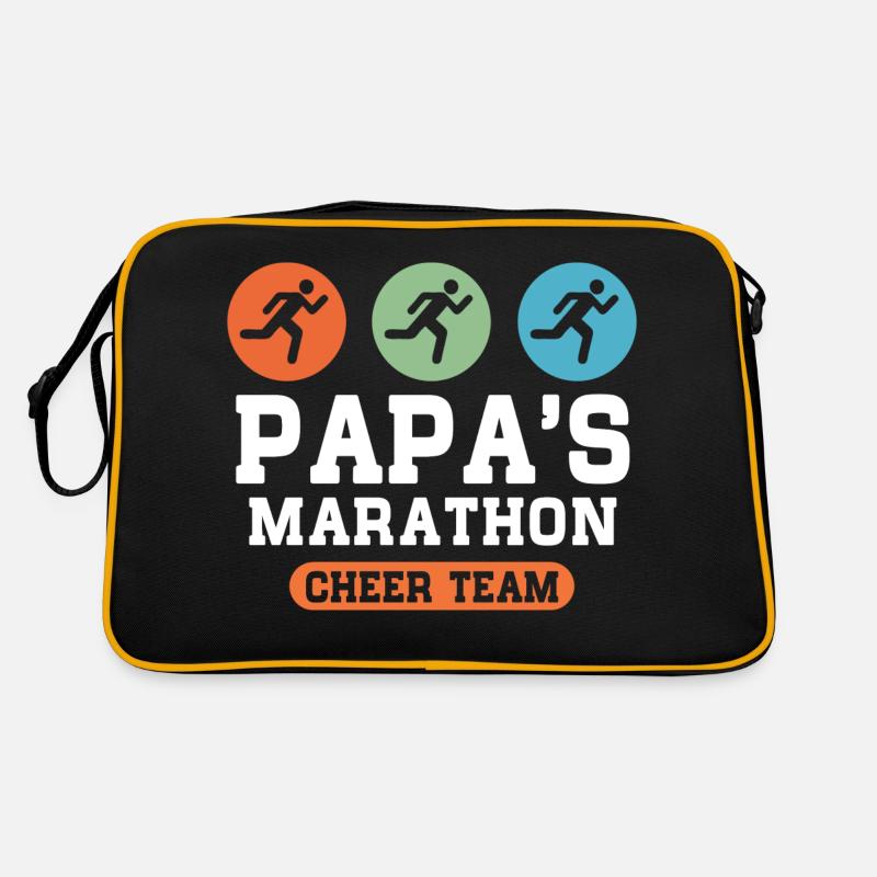 Papas Marathon Cheer Team Sac Retro