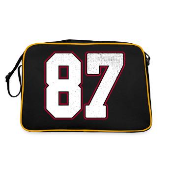 Numéro Eightyseven - 87 Classic Vintage Sport - Sac Retro - noir/or - Dos