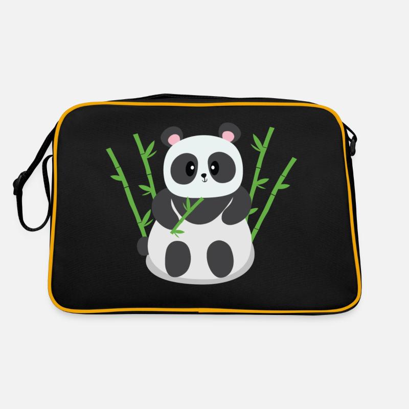 panda Retro Tasche