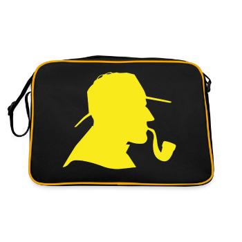 Sh - Retro Bag - black/gold - Back