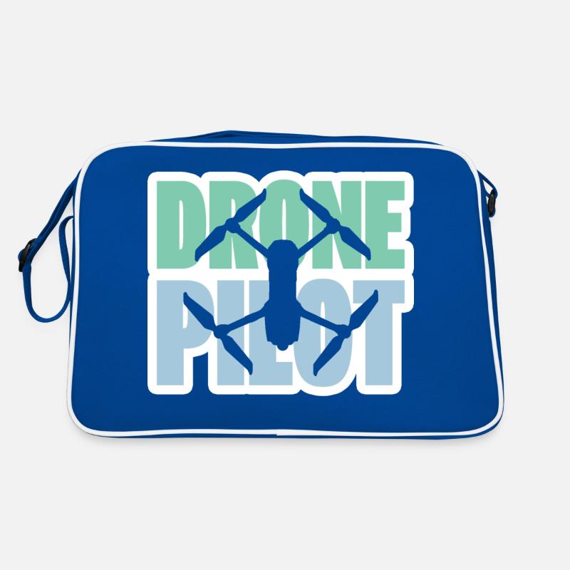 Drone Pilot Drones Drones Drone Racing Gift Retro Bag