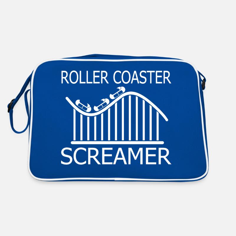 Roller Coaster Theme Park Retro Bag
