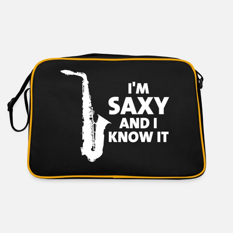 I'm Saxy and I Know It Retro Bag