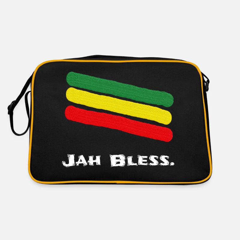 Jah Bless. Rasta Retro Bag